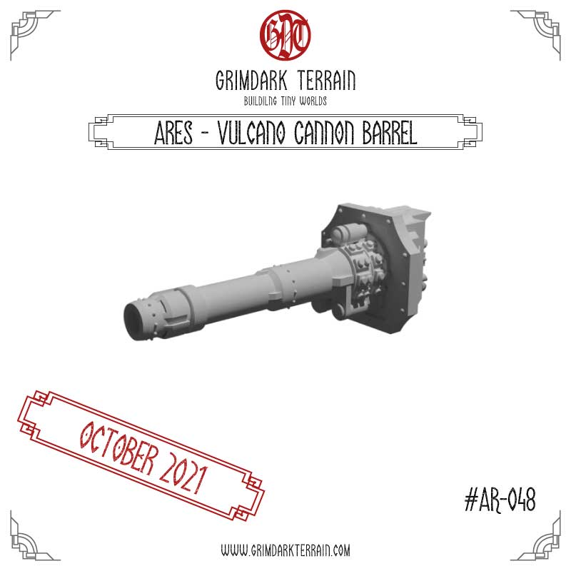 Ares - Vulcano Cannon Barrel