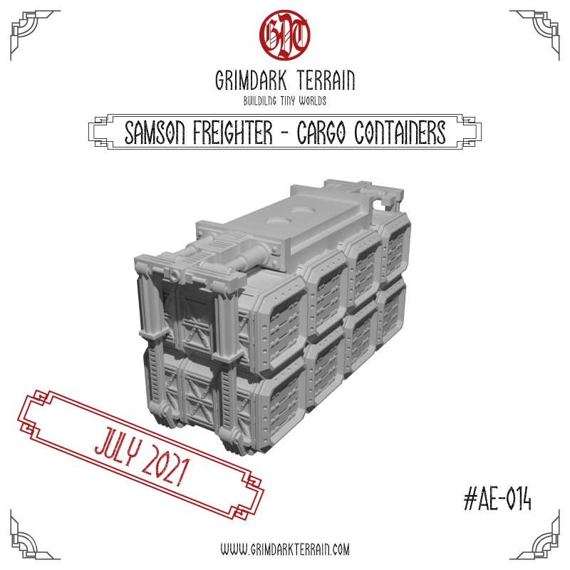 Samson Freighter - Cargo Containers
