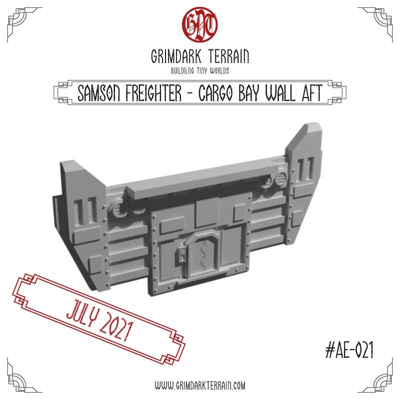Samson Freighter - Cargo Bay Wall Aft