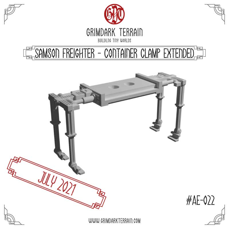 Samson Freighter - Container Clamp Extended