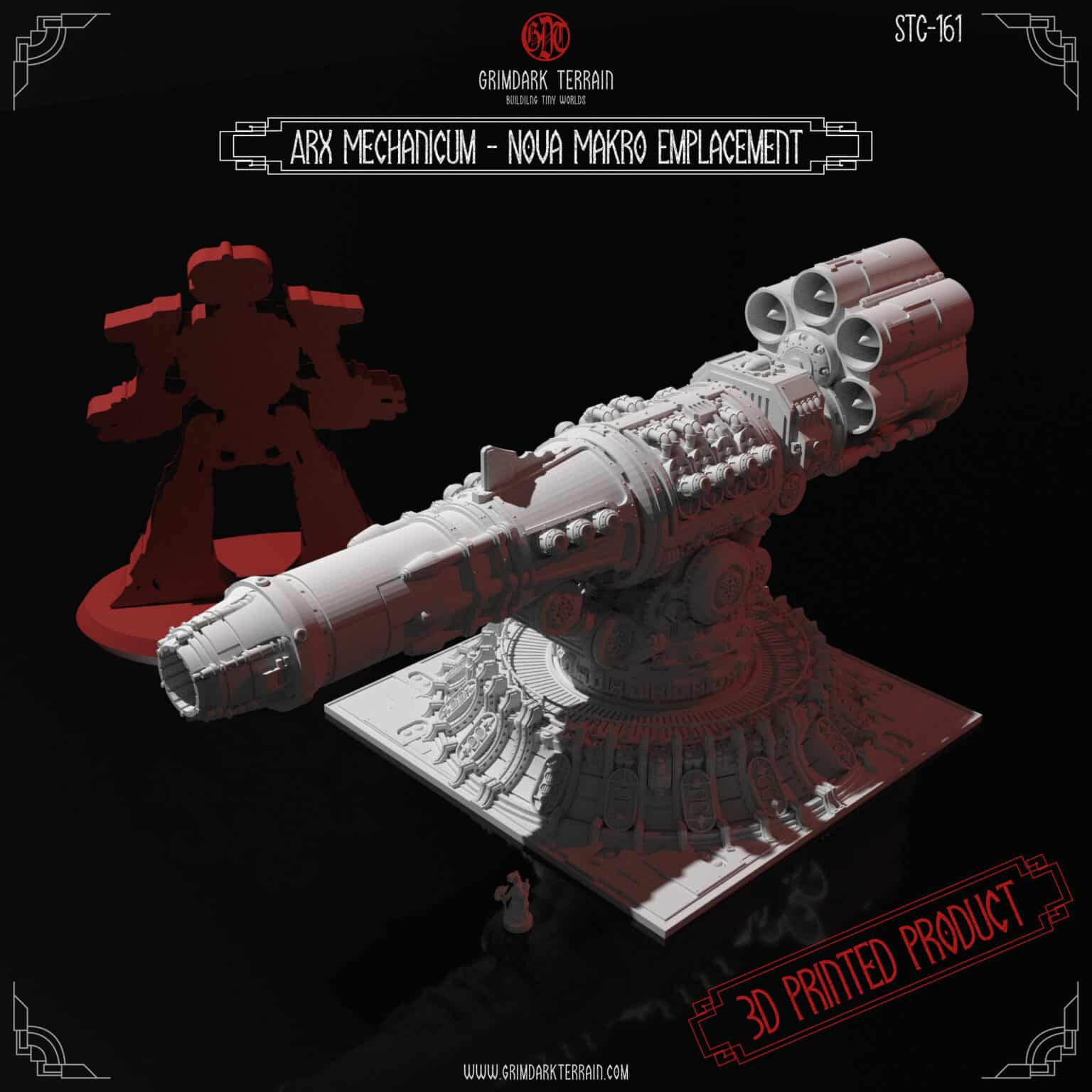 STC161 Arx Mechanicum Nove Makro Emplacement • GrimDark Terrain