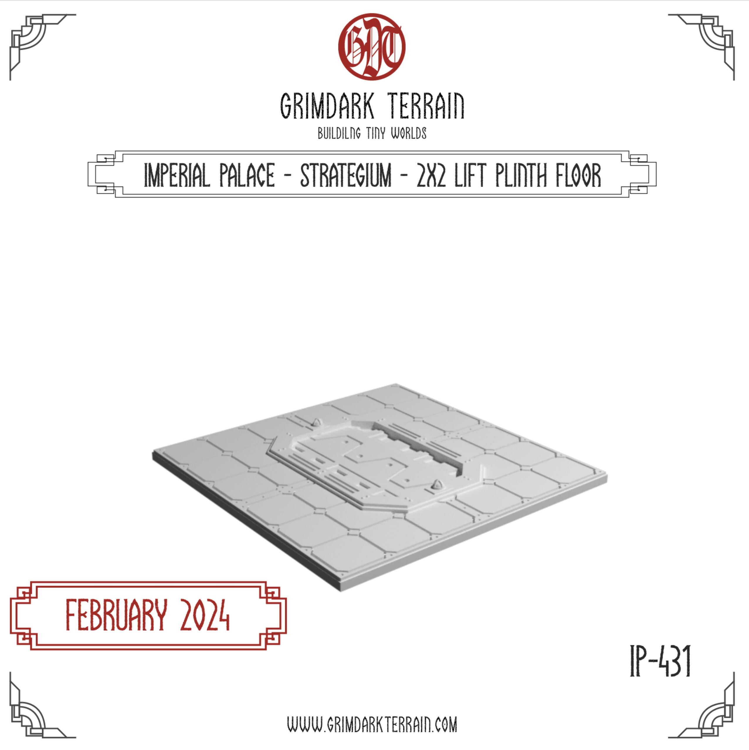 Strategium - 2x2 Lift Plinth Floor