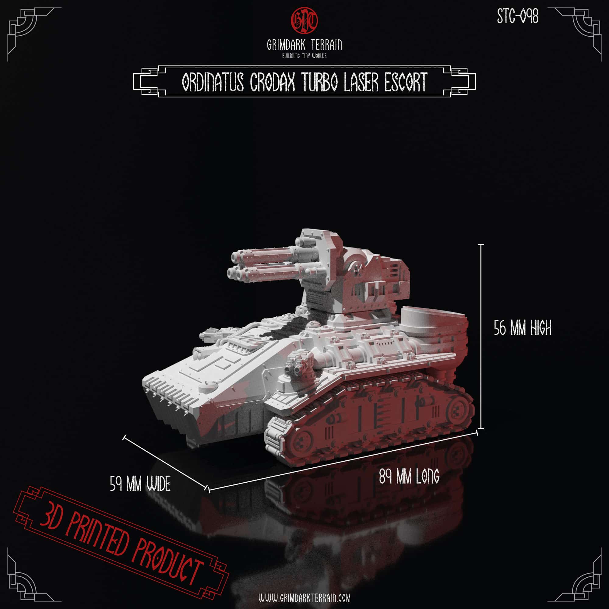 STC-098 Ordinatus Crodax Turbo Laser Escort