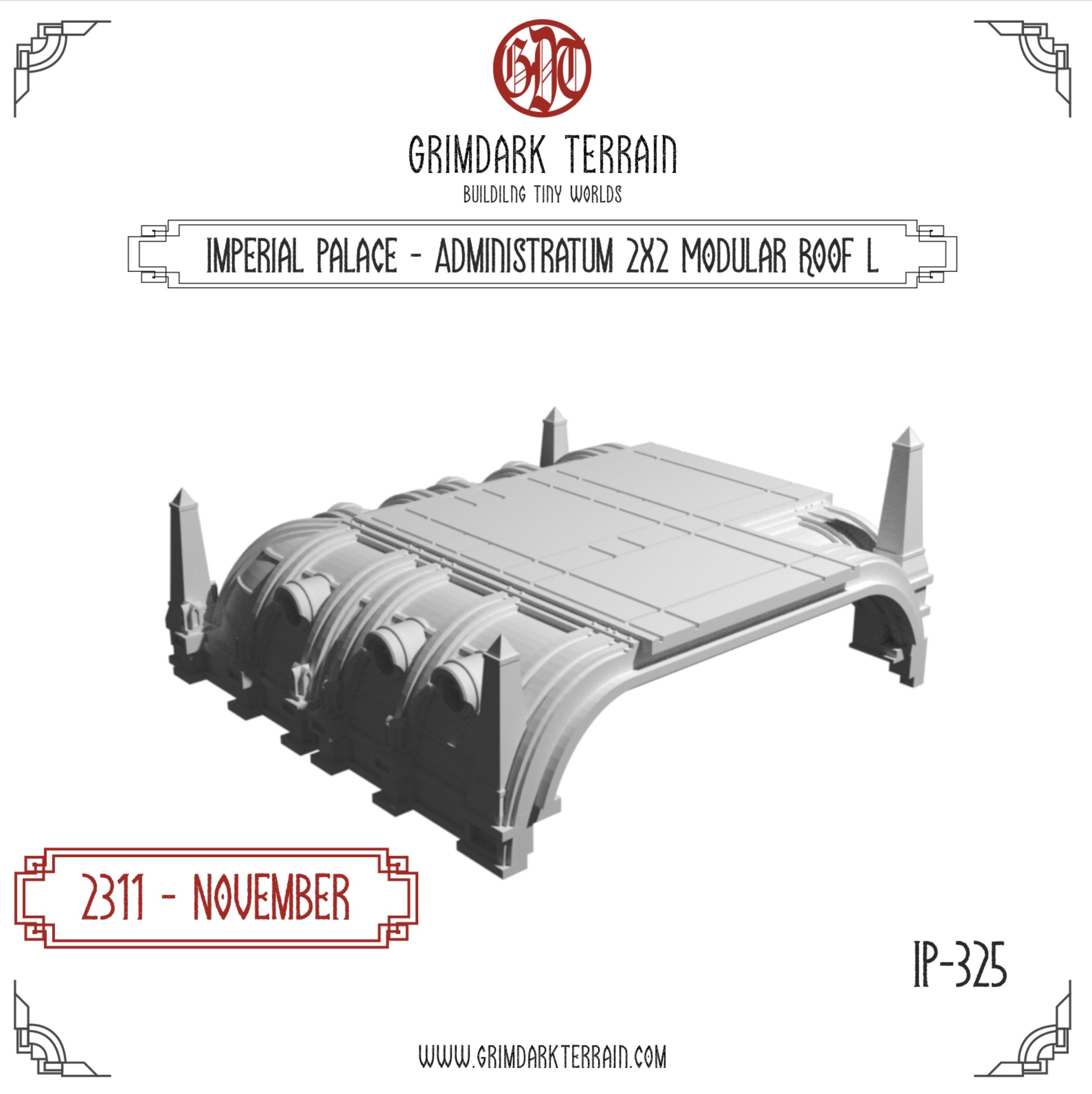 Administratum 2x2 Modular Roof L