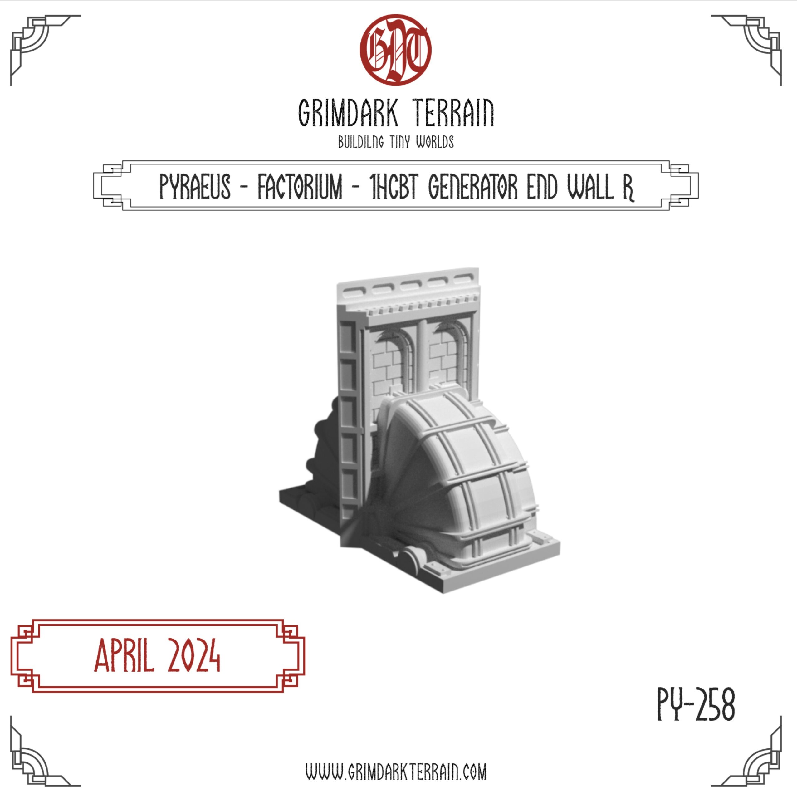Factorium - 1HCBT Generator End Wall R